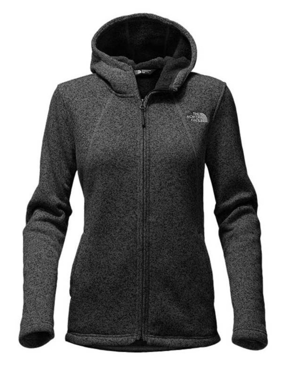 The North Face Crescent Full Zip Fleece Hoodie Jacket